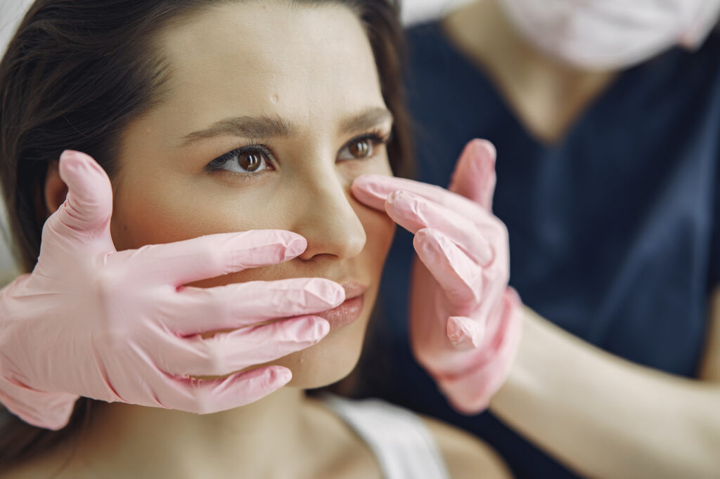 Preoperatorio de una rinoplastia
